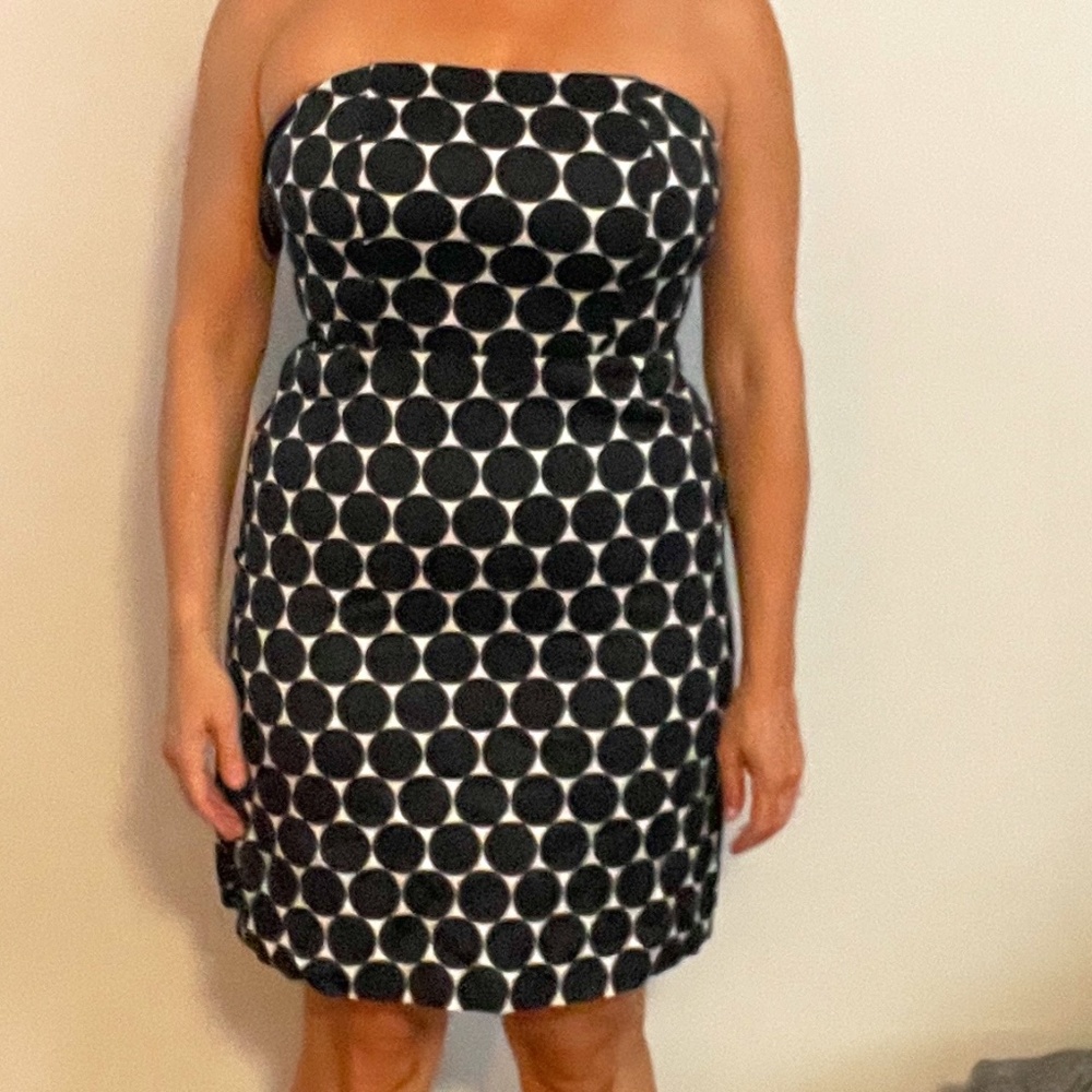 Strapless summer dress